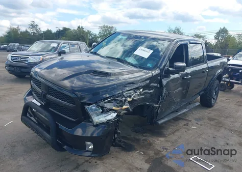 2017 Ram 1500 Night 4X4 6'4 Box from USA, damaged, VIN 1C6RR7UT6HS620014